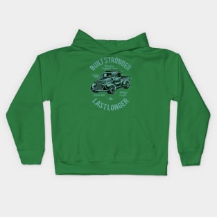 Vintage Pick-up Truck Design Kids Hoodie